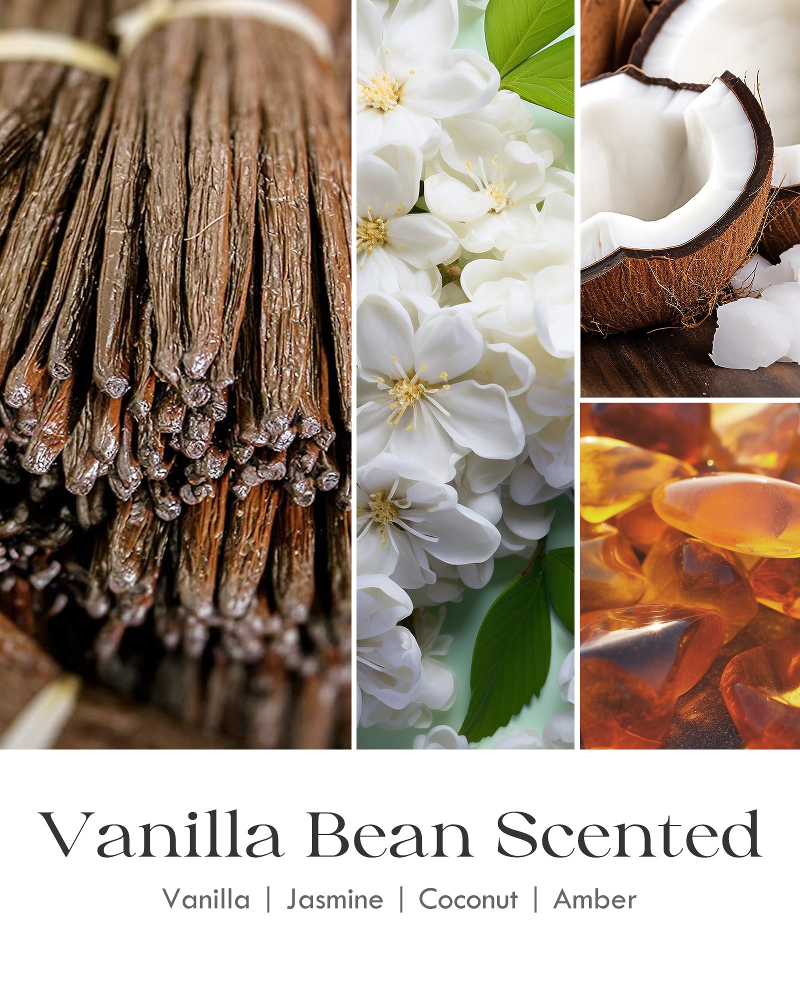 AOOVOO Classic Scented Candle –  Vanilla Bean