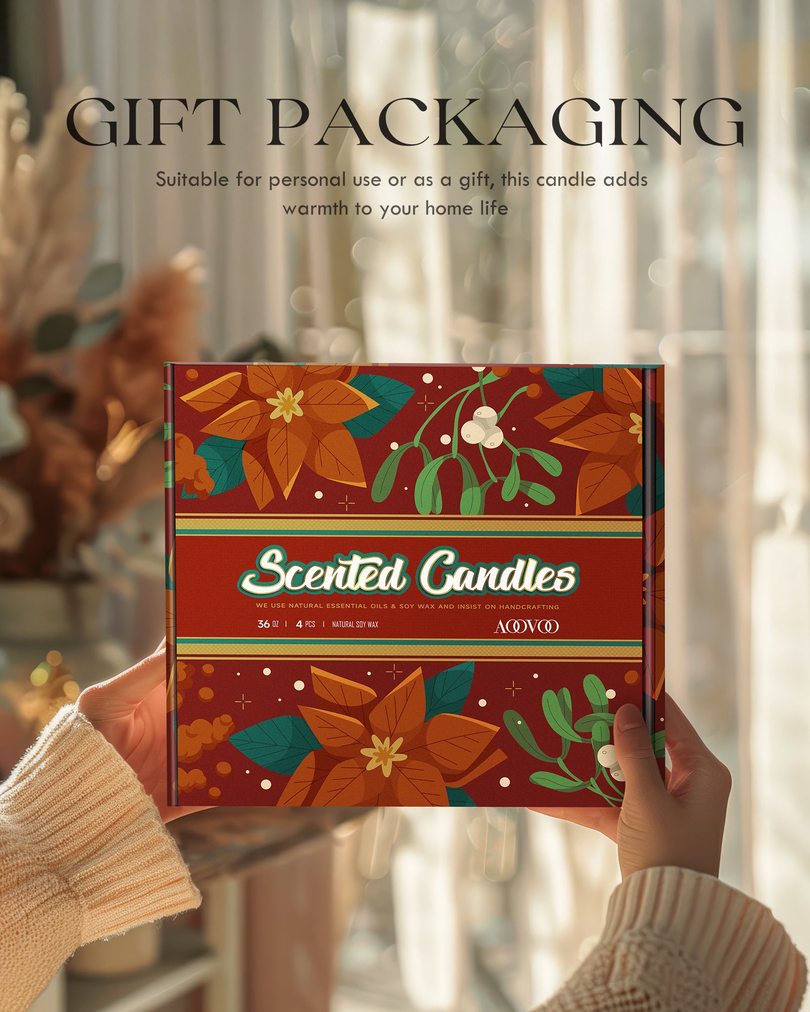 AOOVOO Classic Scented Candle - Gift Set II