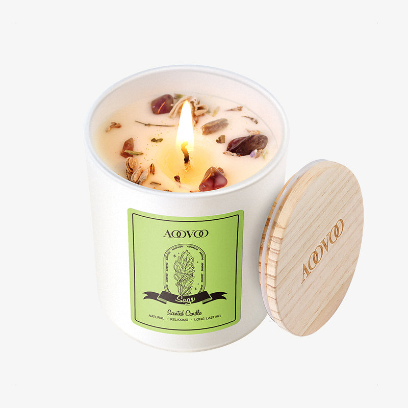 AOOVOO Sage Scented Candles for Women