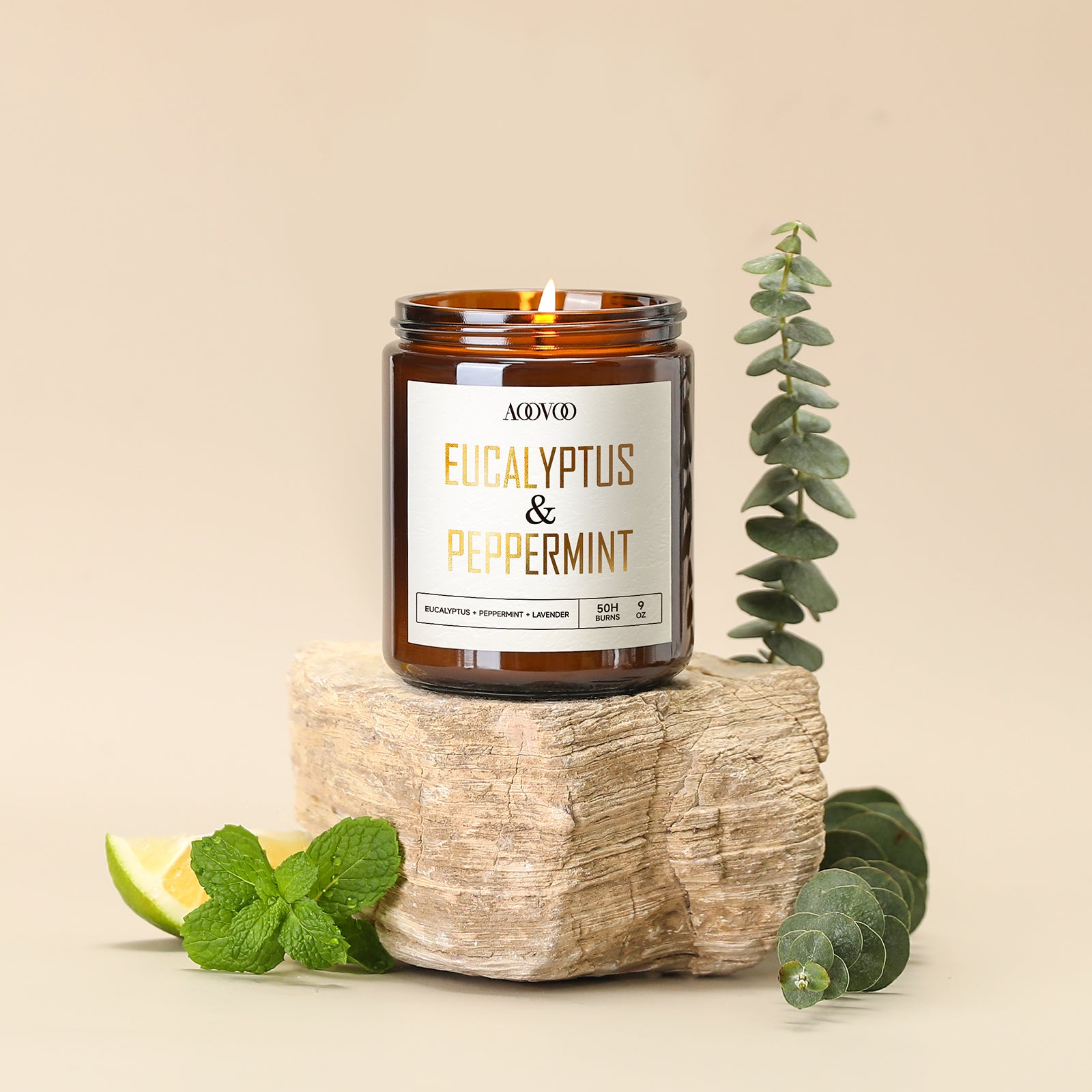 Natural scented candles