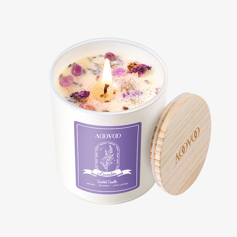 Lavender aromatherapy candle,Scented candles