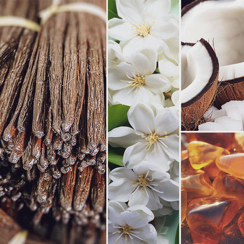 AOOVOO Scented Candle – Vanilla with  Crystals Inside