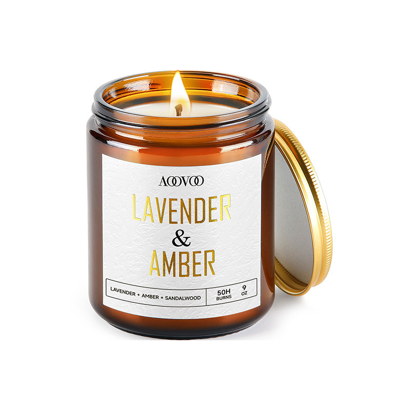 Lavender scented candles