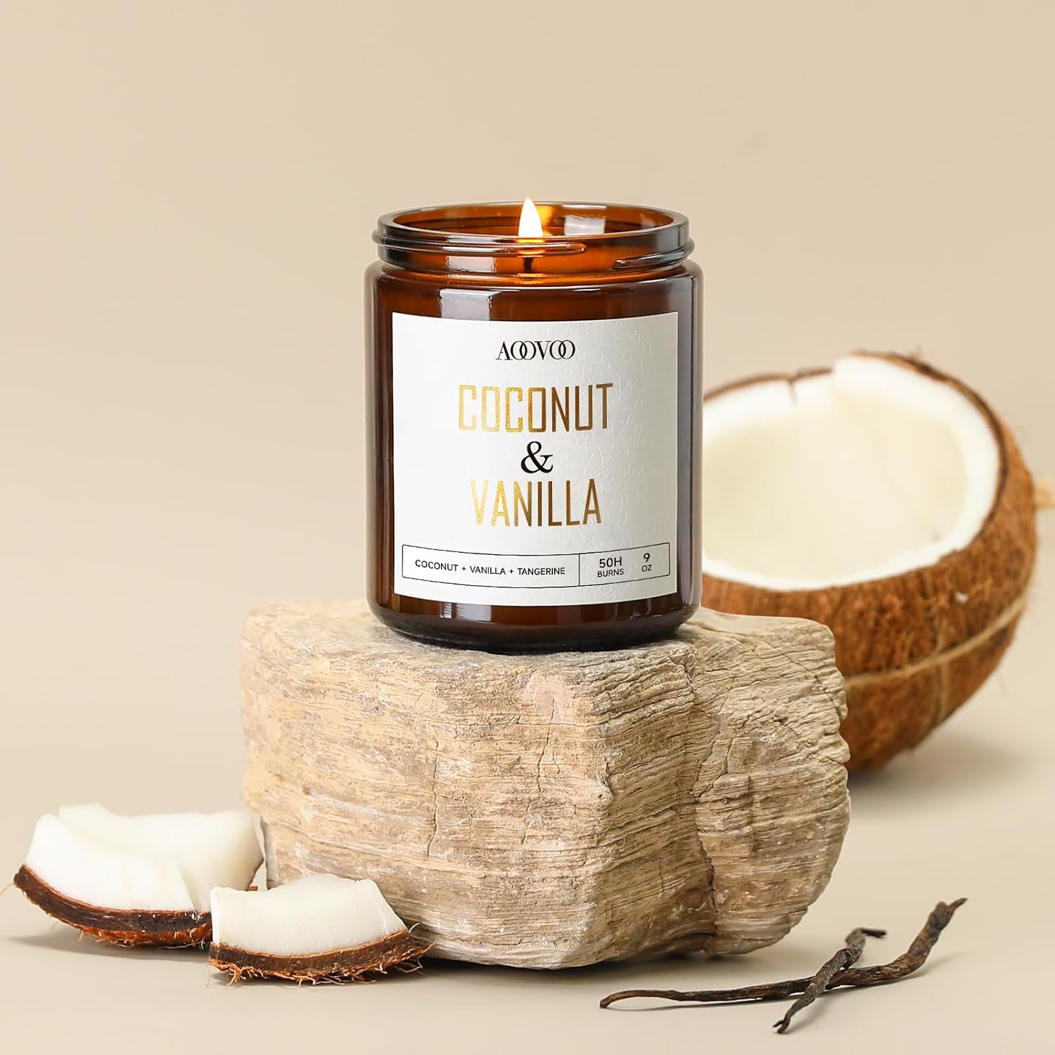 Natural scented candles